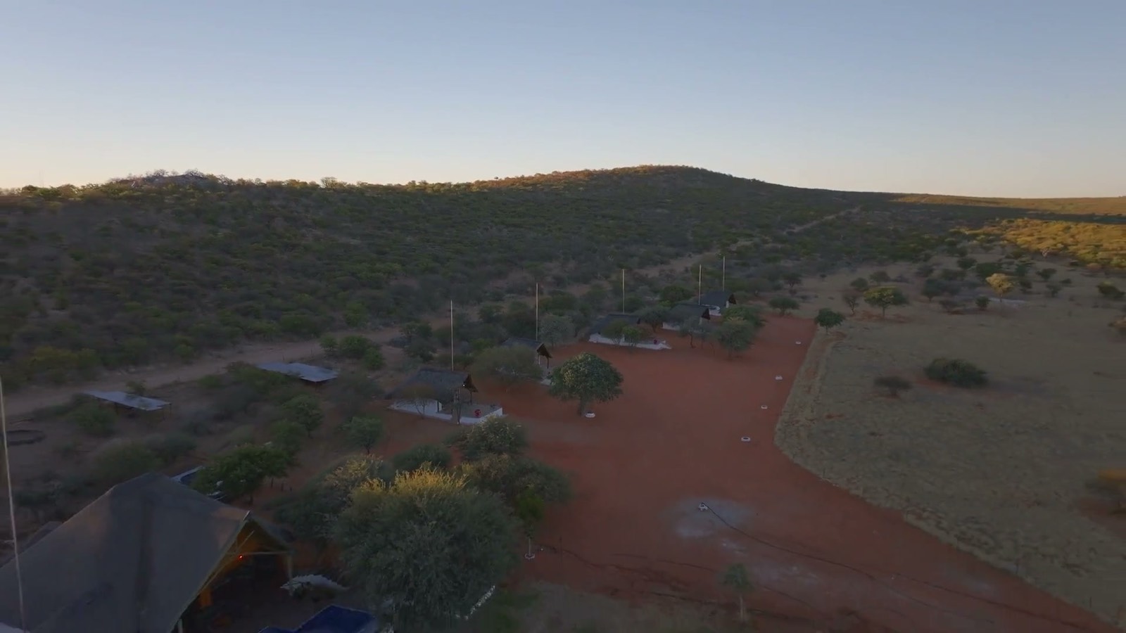 Aerial view of Southern Cross reserve