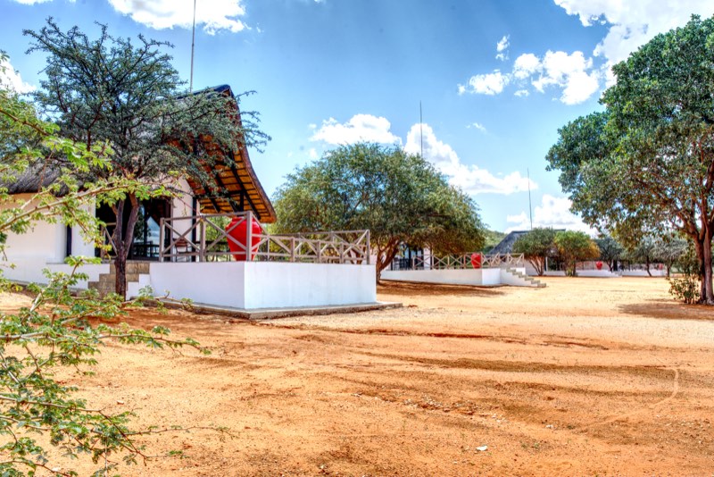 The row of chalets